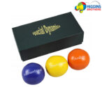 CUSTOM PRINTED DELUXE JUGGLING KITS printed balls design promo marketing